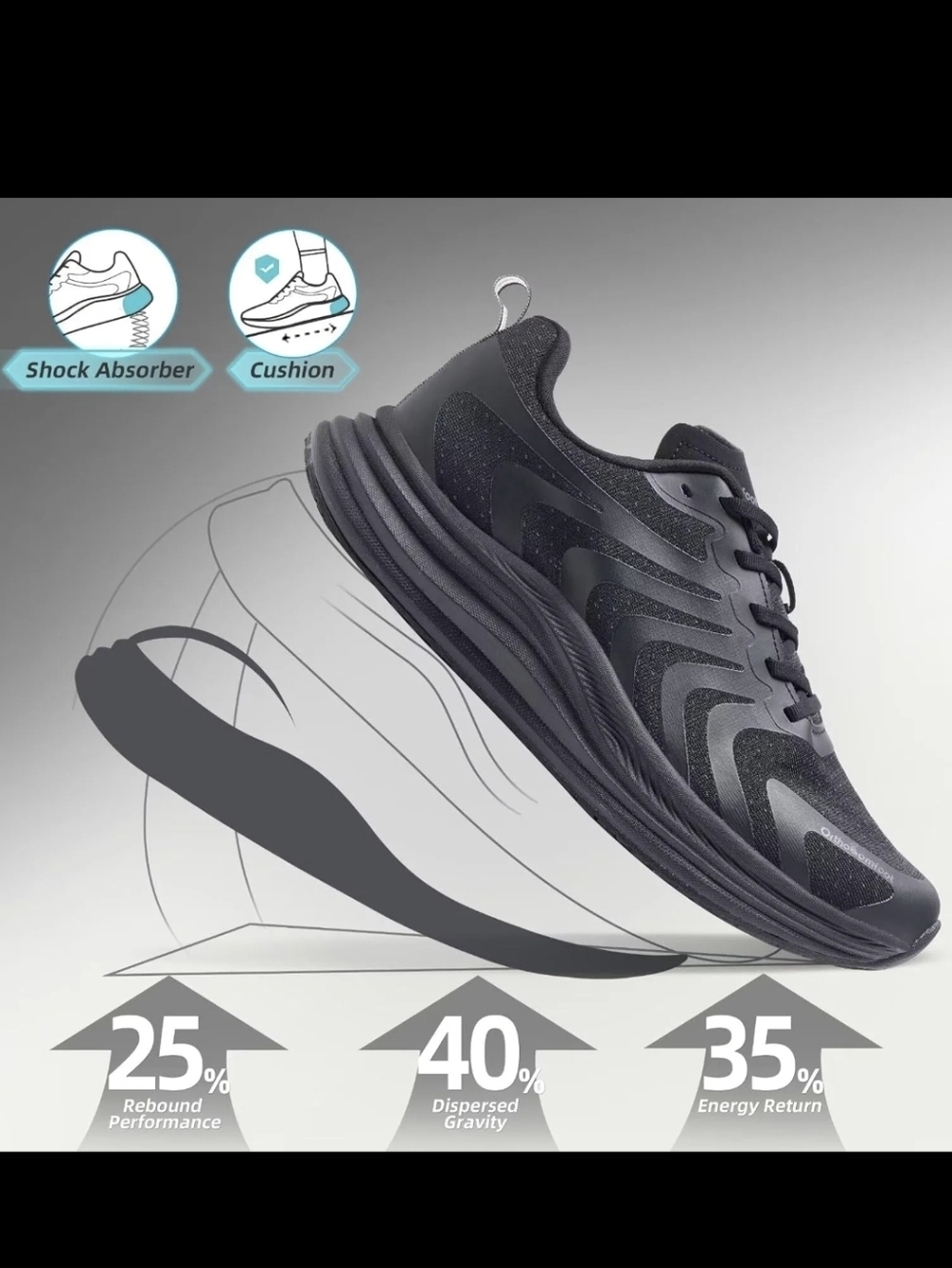 Orthocomfoot Women’s Orthopedic Running Shoes with Arch Support Size 10 - Picture 5 of 15